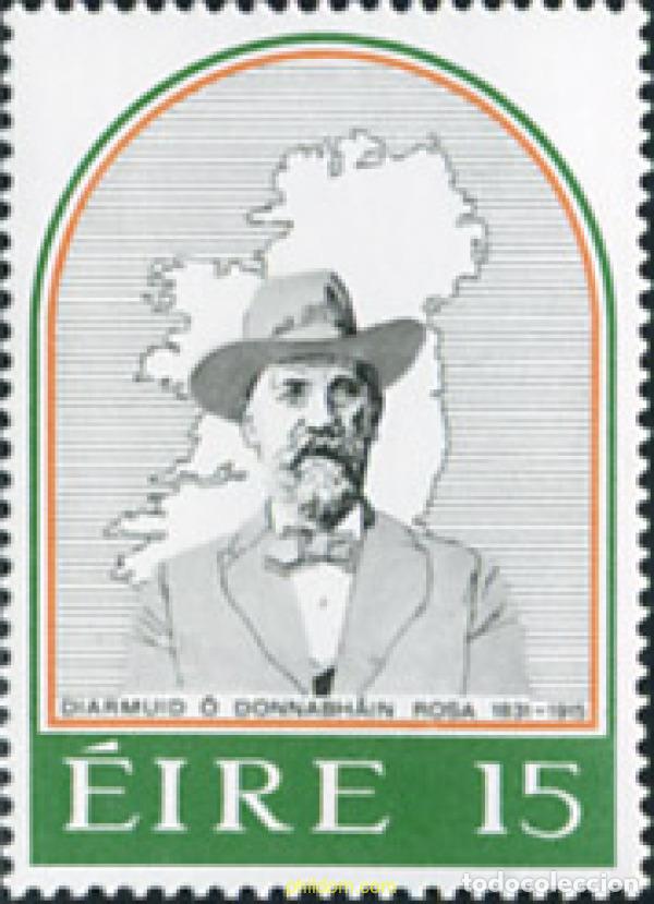 Stamps: 164796 MNH IRLANDA 1981 150 ANIVERSARIO DEL NACIMIENTO DE JEREMIAH O'DONOVAN ROSSA