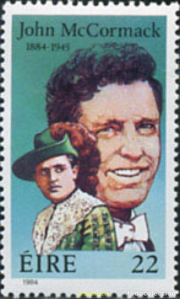 Stamps: 164832 MNH IRLANDA 1984 CENTENARIO DEL NACIMIENTO DE JOHN MC CORMACK