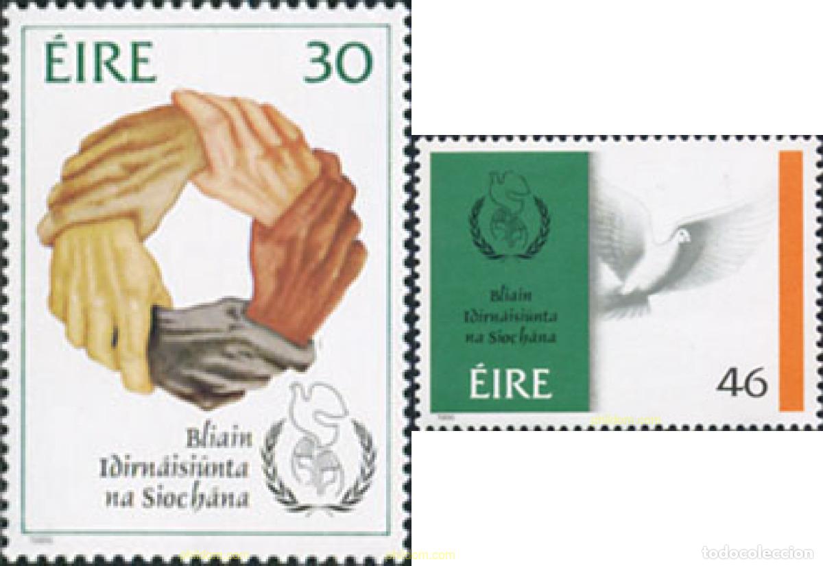 Stamps: 164858 MNH IRLANDA 1986 A&Ntilde;O INTERNACIONAL DE LA PAZ