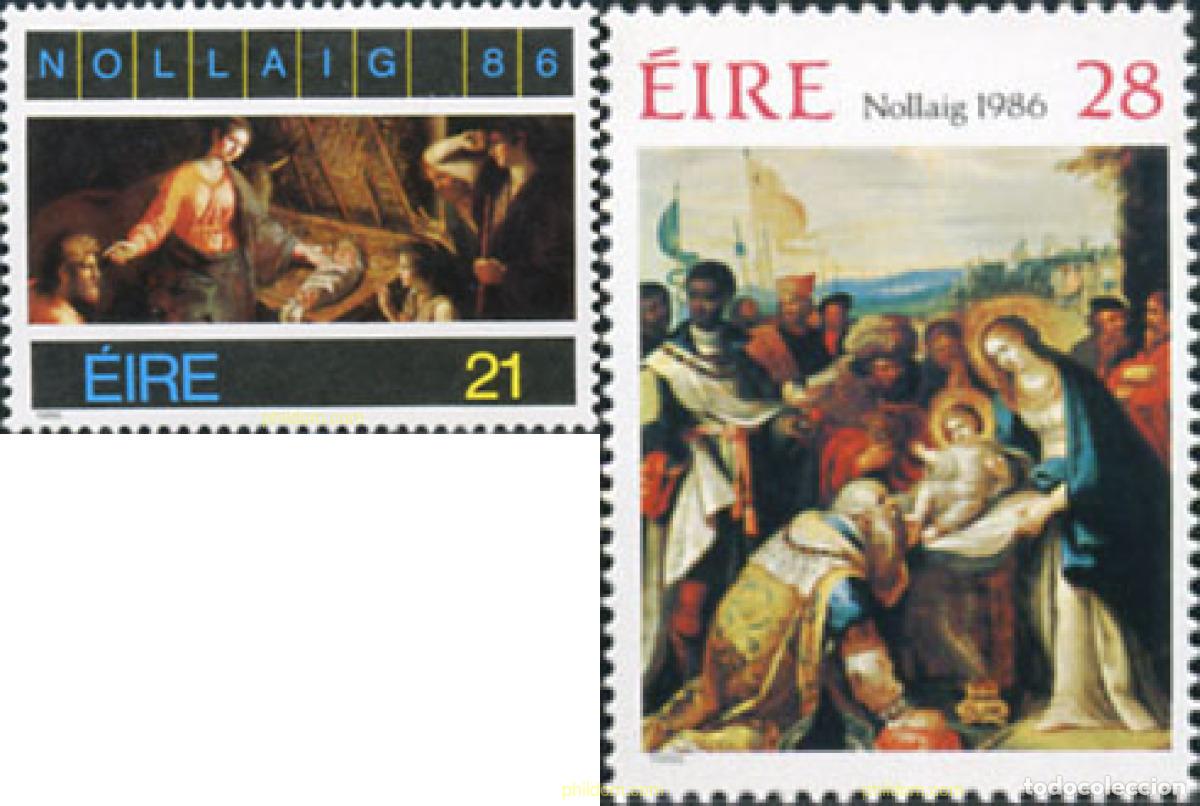 Stamps: 147202 MNH IRLANDA 1986 NAVIDAD