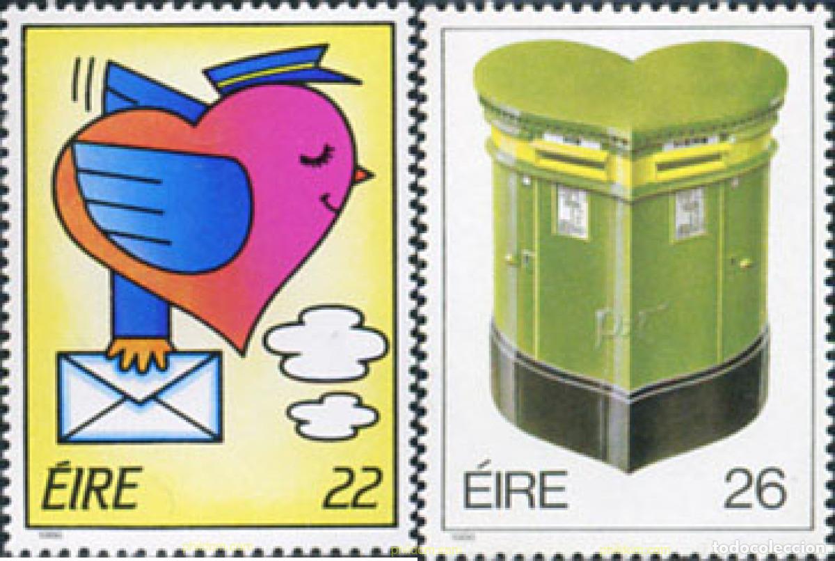 Sellos: 164852 MNH IRLANDA 1986 DIA DE SAN VALENTIN