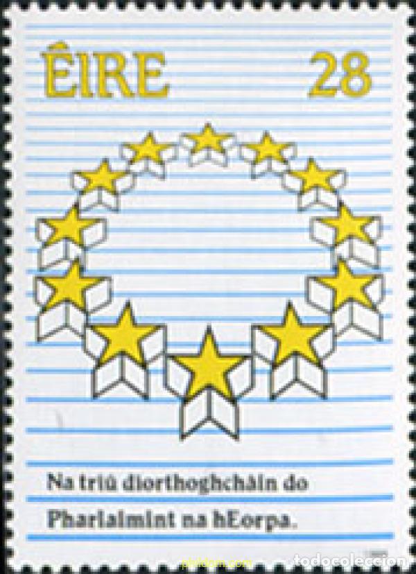 Sellos: 147219 MNH IRLANDA 1989 3 ELECCIONES AL PARLAMENTO EUROPEO