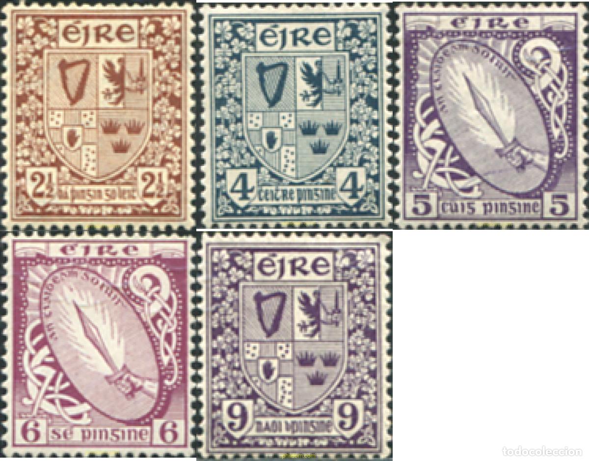 Sellos: 634525 HINGED IRLANDA 1922 SIMBOLOS NACIONALES