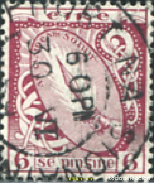 Briefmarken: 634545 USED IRLANDA 1922 SIMBOLOS NACIONALES