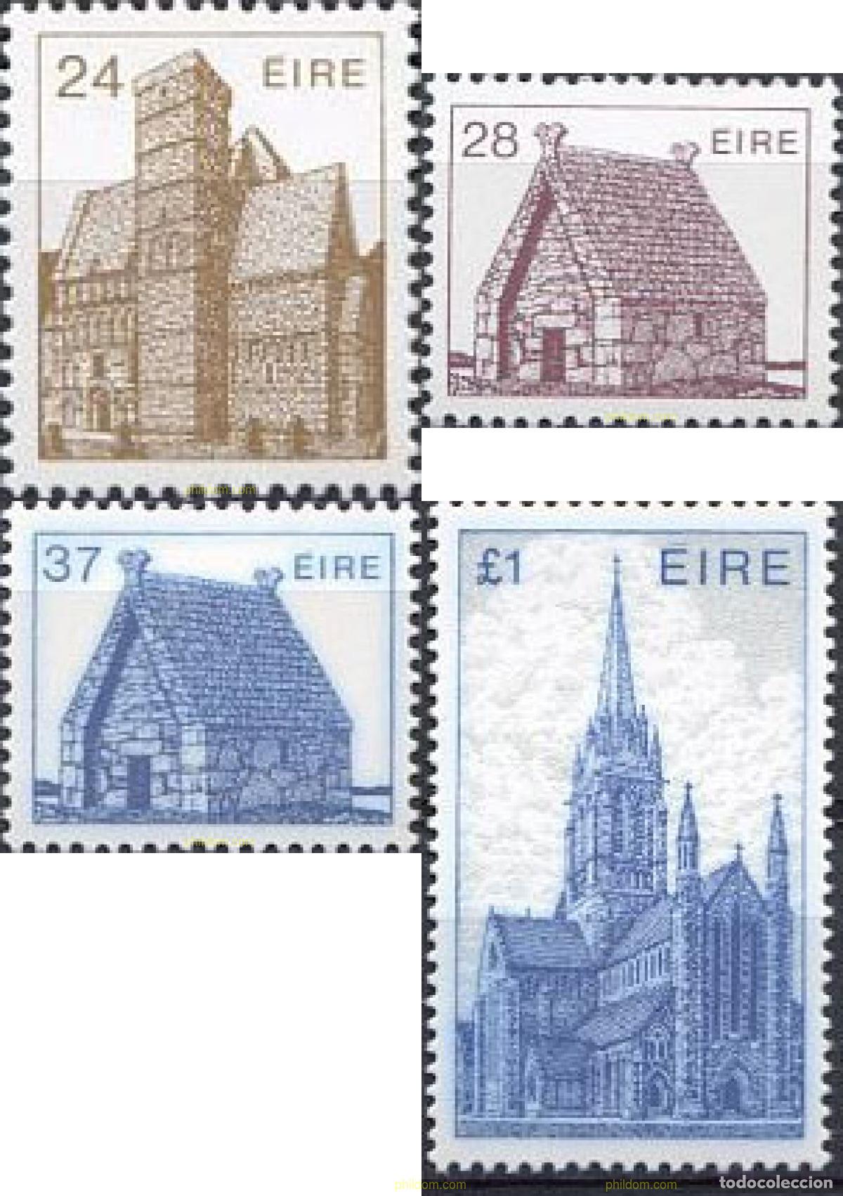 Sellos: 147188 MNH IRLANDA 1985 ARQUITECTURA IRLANDESA