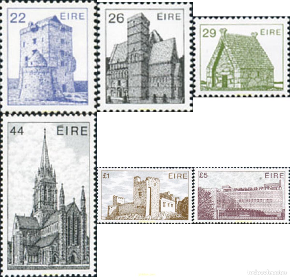 Sellos: 147180 MNH IRLANDA 1982 ARQUITECTURA IRLANDESA