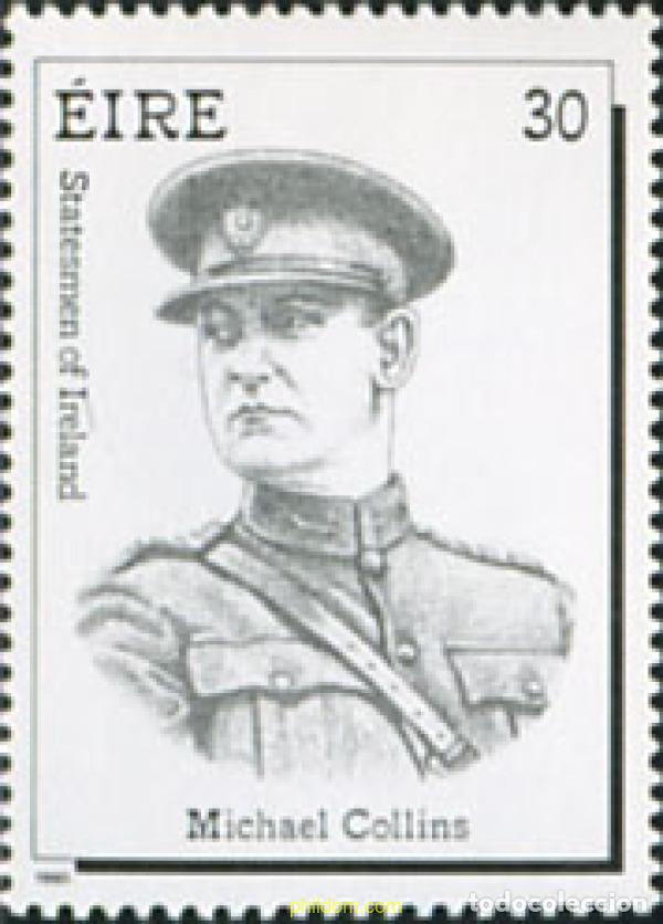 Sellos: 164914 MNH IRLANDA 1990 HOMBRES DE ESTADO