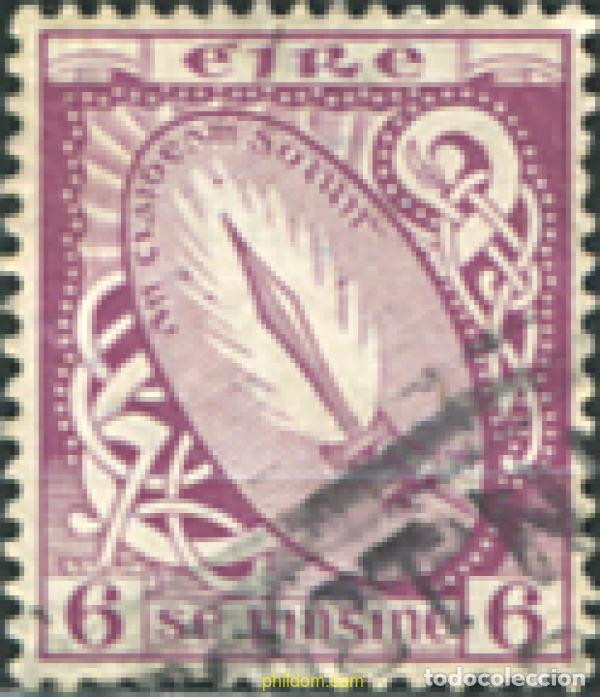 Sellos: 634547 USED IRLANDA 1922 SIMBOLOS NACIONALES