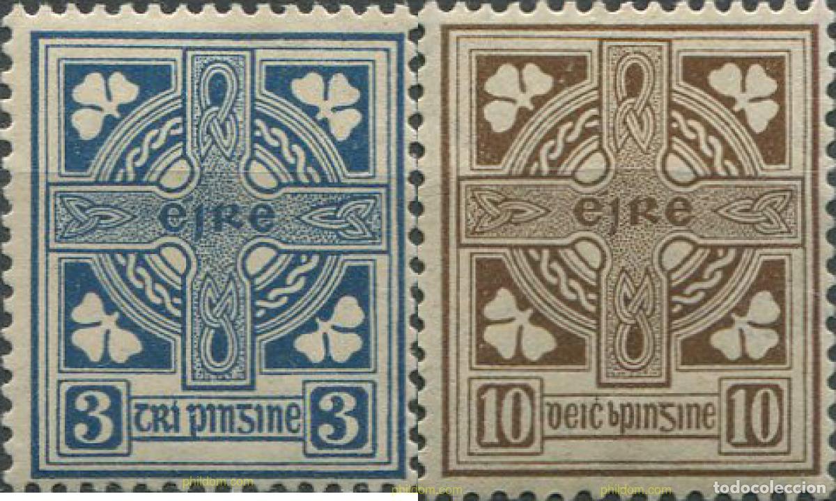 Sellos: 666603 HINGED IRLANDA 1922 SIMBOLOS NACIONALES
