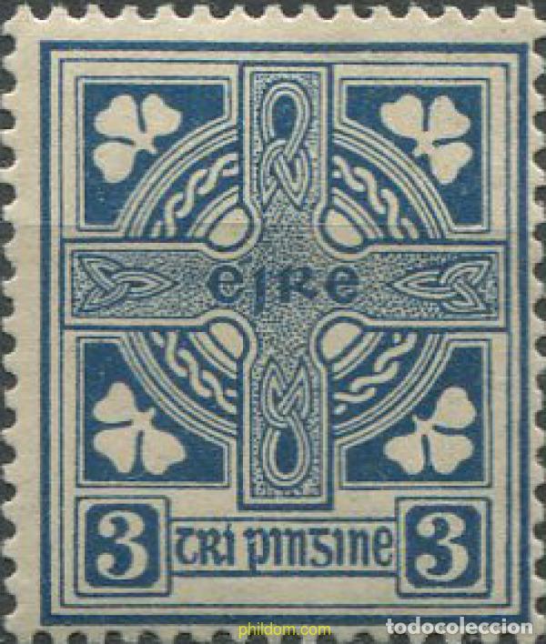 Sellos: 671808 MNH IRLANDA 1922 SIMBOLOS NACIONALES
