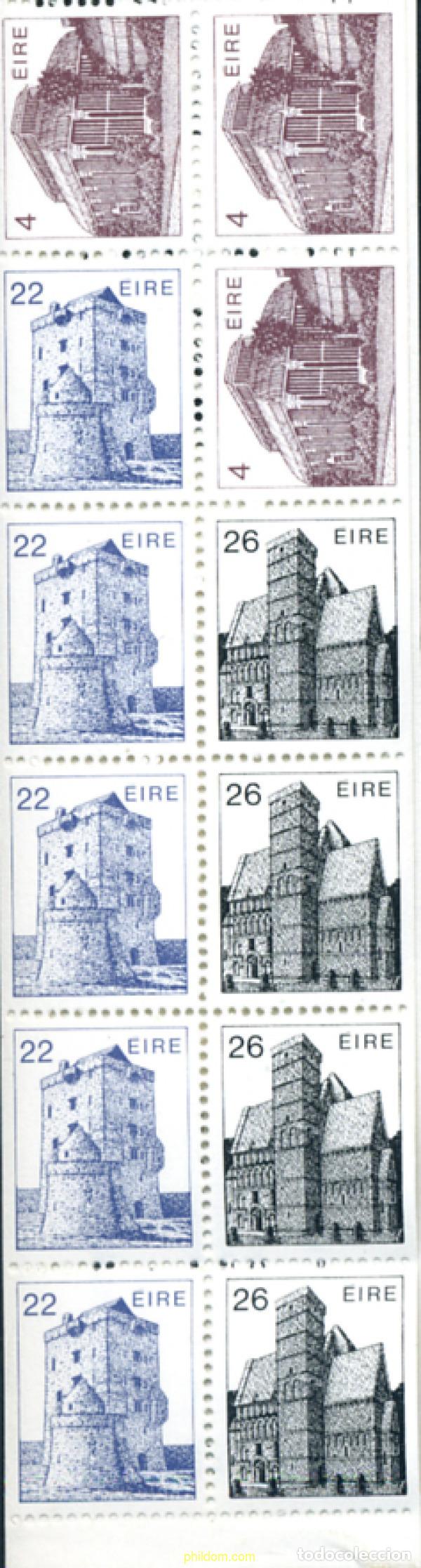 Sellos: 244344 MNH IRLANDA 1982 ARQUITECTURA IRLANDESA