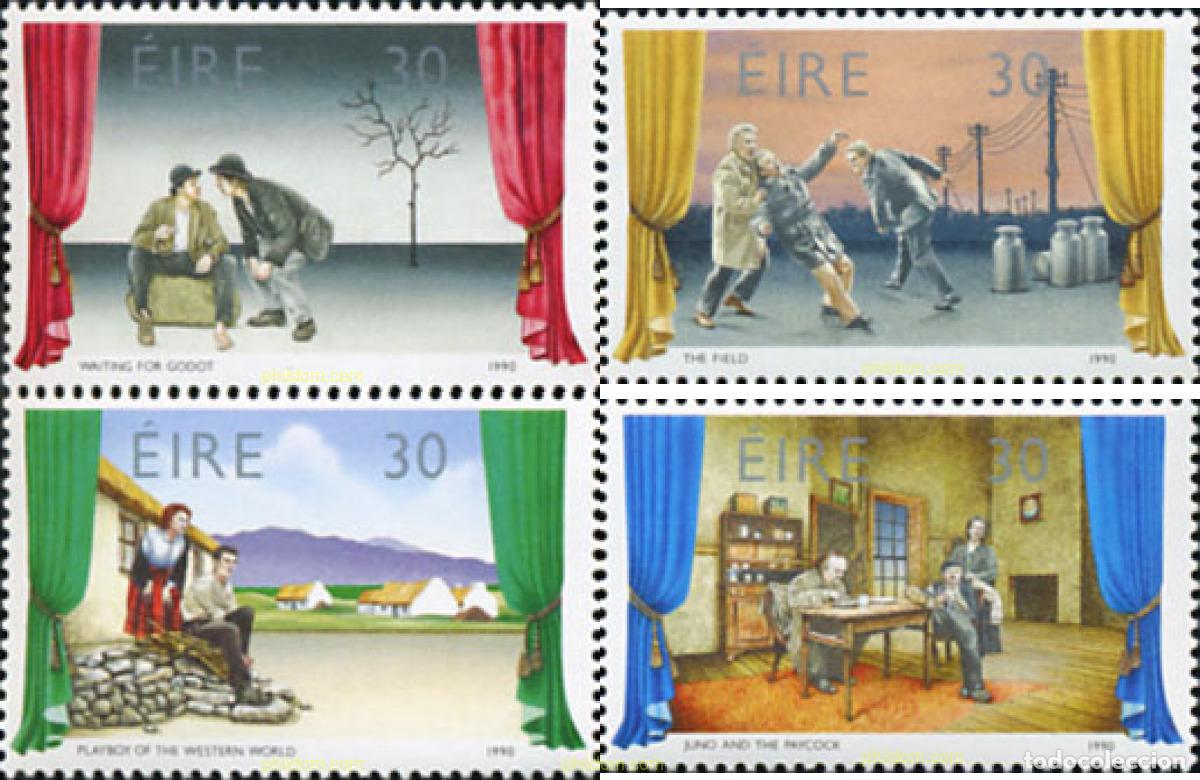 Sellos: 147232 MNH IRLANDA 1990 TEATRO
