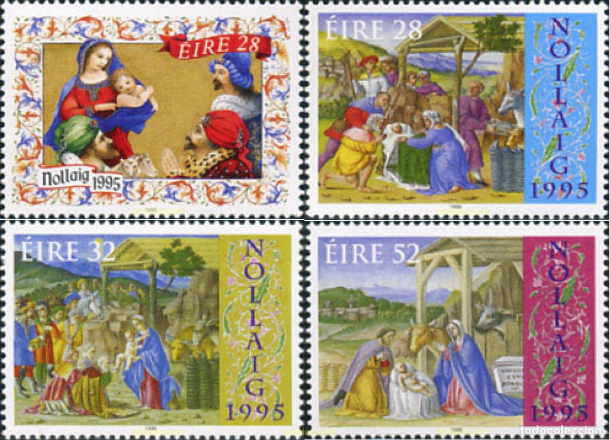 Selos: 147303 MNH IRLANDA 1995 NAVIDAD