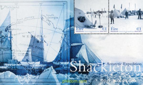Selos: 147337 MNH IRLANDA 2004 90 ANIVERSARIO DE LA EXPEDICION ANTARTICA DE ERNEST SHACKLETON