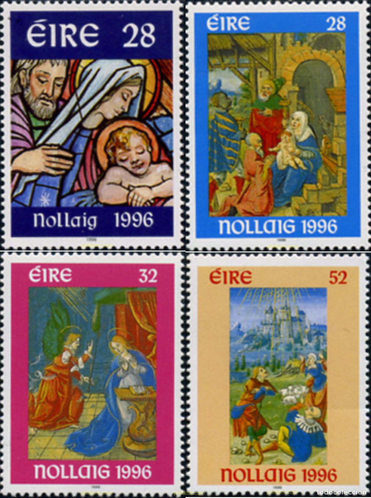 Selos: 147313 MNH IRLANDA 1996 NAVIDAD