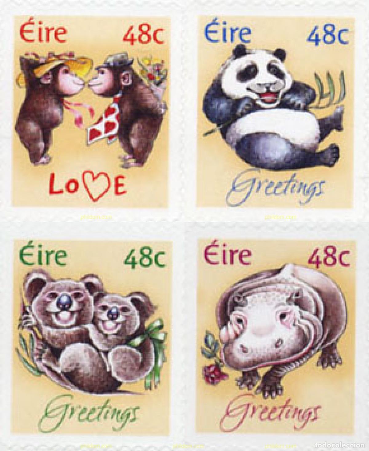 Sellos: 147335 MNH IRLANDA 2004 AMOR
