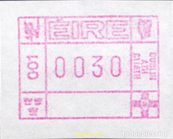 Sellos: 305681 MNH IRLANDA 1990 ETIQUETA DE FRANQUEO