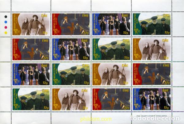 Sellos: 165043 MNH IRLANDA 1996 CENTENARIO DEL CINE EN IRLANDA