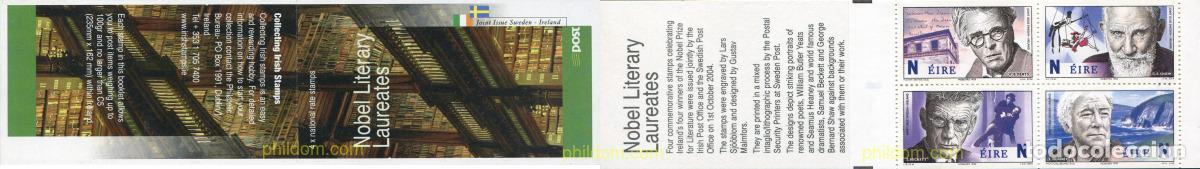 Sellos: 148904 MNH IRLANDA 2004 PREMIOS NOBEL