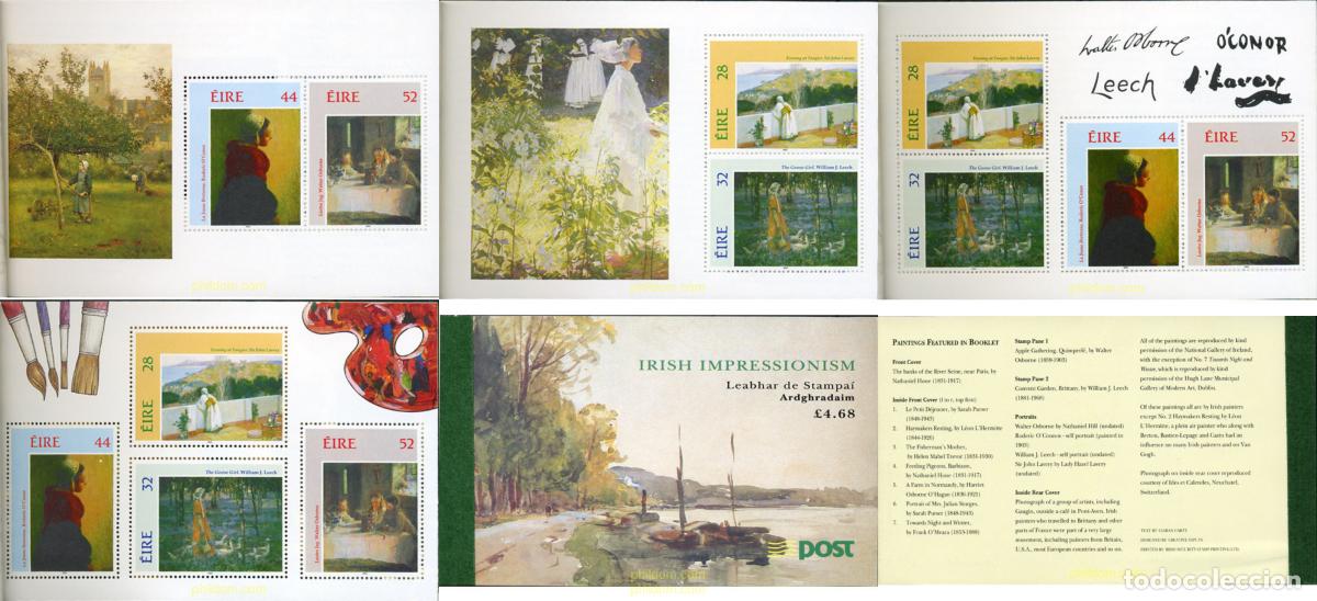 Sellos: 147279 MNH IRLANDA 1993 IMPRESIONISMO IRLANDES