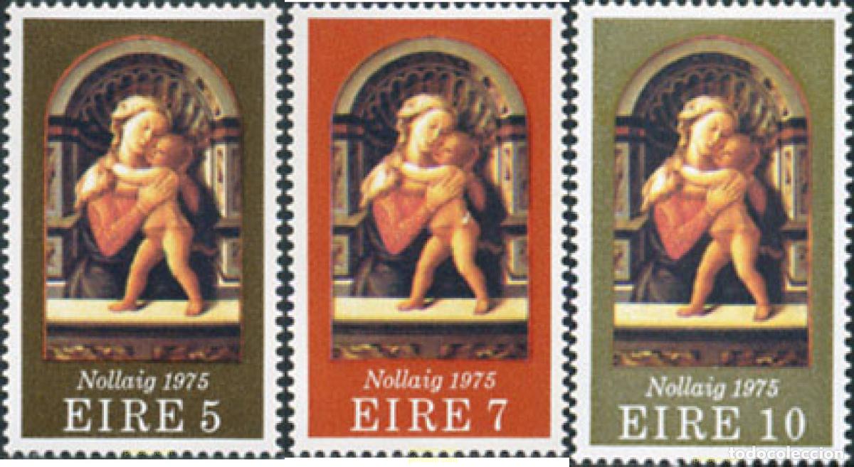 Sellos: 164745 MNH IRLANDA 1975 NAVIDAD