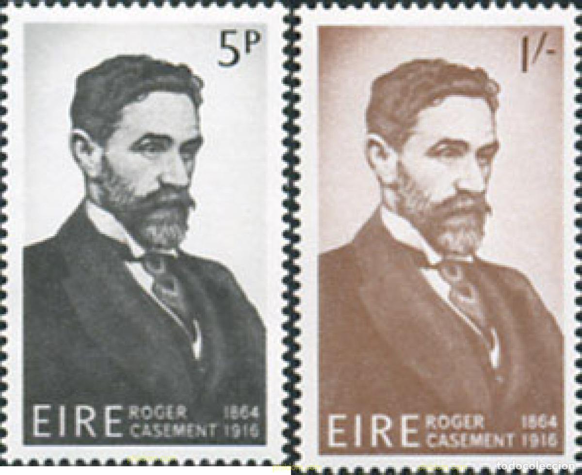 Sellos: 164438 MNH IRLANDA 1966 50 ANIVERSARIO DE LA MUERTE DE ROGER CASEMENT