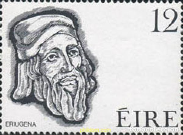 Sellos: 164763 MNH IRLANDA 1977 1100 ANIVERSARIO DE LA MUERTE DE JOHANNES SCOTUS ERIUGENA