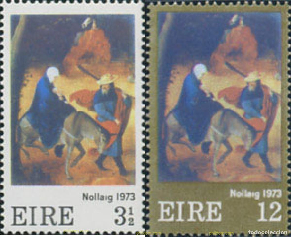 Sellos: 164725 MNH IRLANDA 1973 NAVIDAD