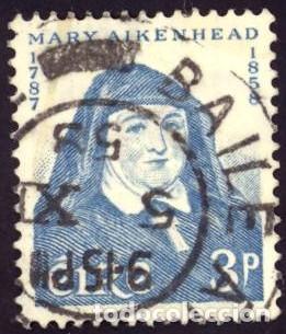 Sellos: Irlanda. Mary Aikenhead . 1958. YT-138. Usado