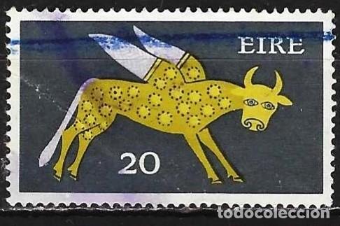 Sellos: Irlanda 1971 - Mi 263 X - YT 265 - Ternera alada estilizado