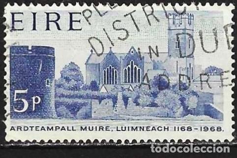 Sellos: Irlanda 1968 - Mi 204 - YT 205 - La catedral San Maria