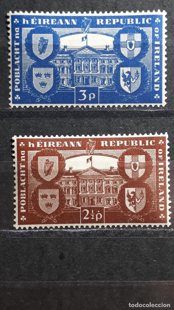 Sellos: IRLANDA. A&Ntilde;O 1949. *. YVERT 110/11. BIEN CENTRADO