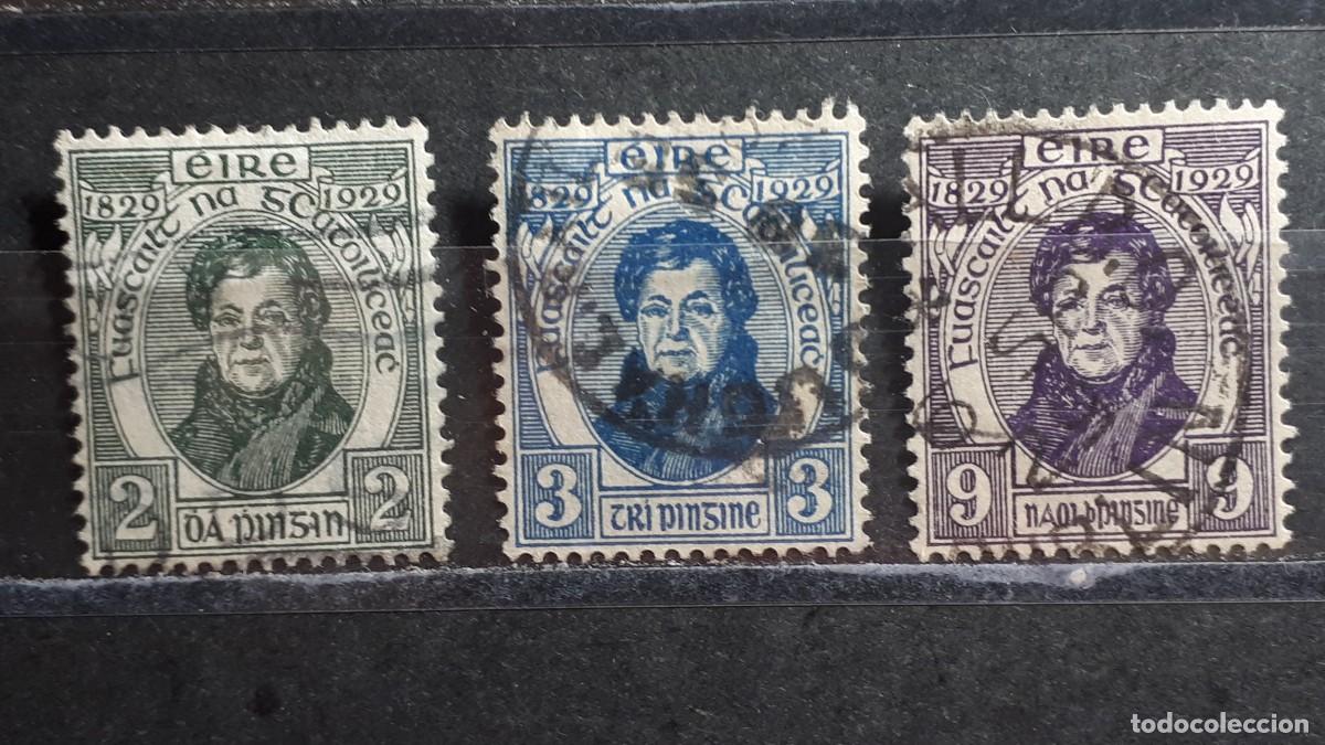Sellos: IRLANDA. A&Ntilde;O 1929. &deg;. YVERT 55/7.
