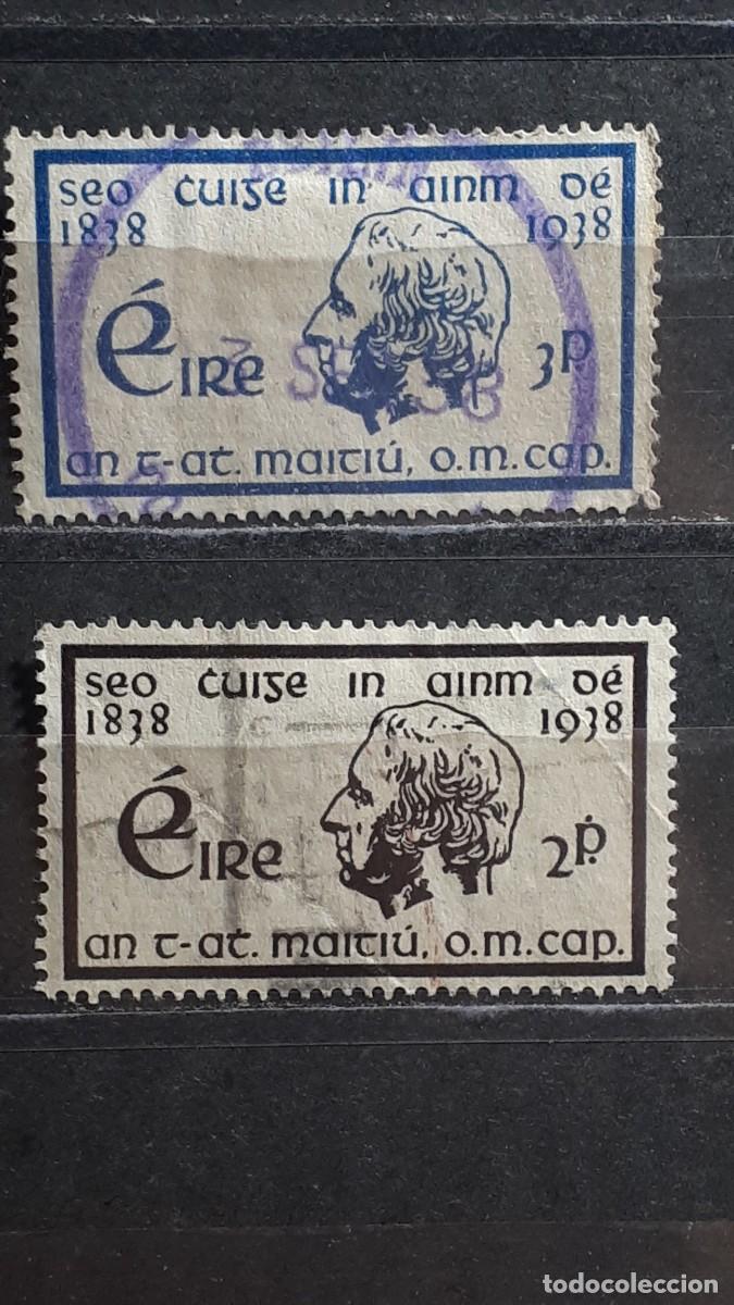 Sellos: IRLANDA. A&Ntilde;O 1938. &deg;. YVERT 73/4