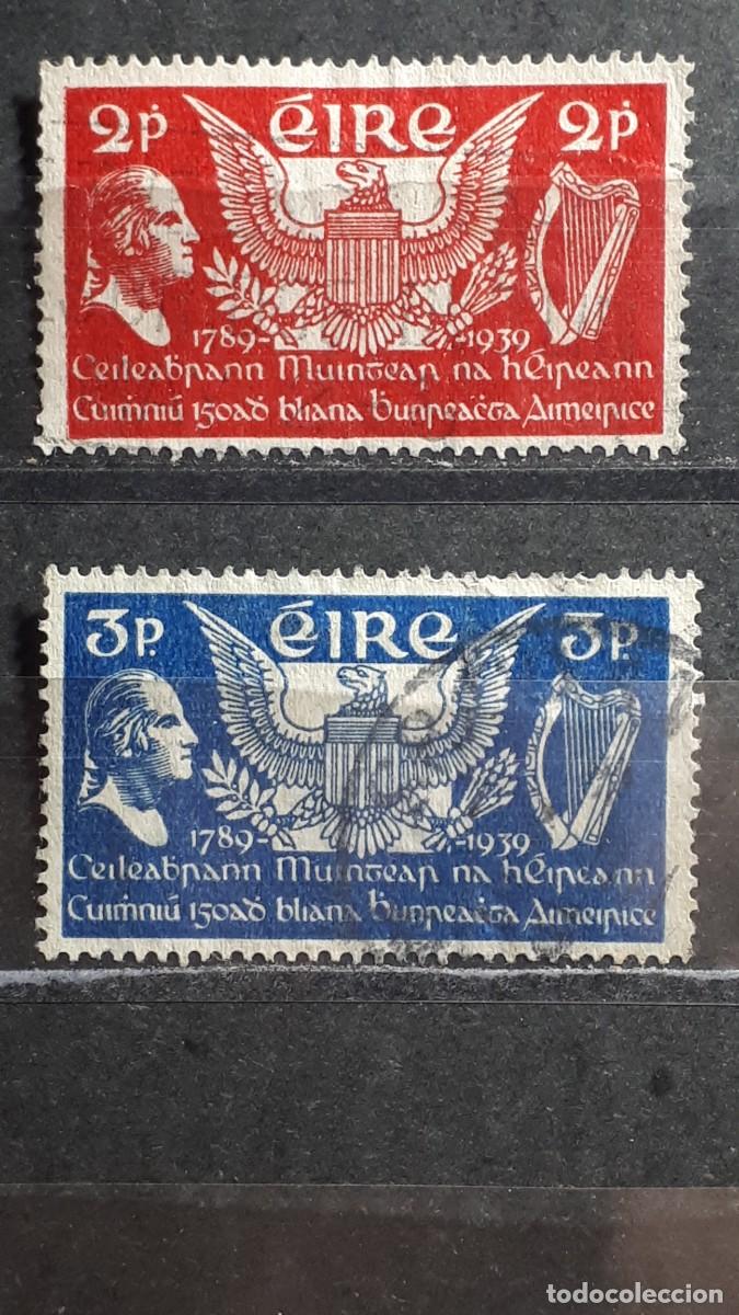 Sellos: IRLANDA. A&Ntilde;O 1939. &deg;. YVERT 75/6