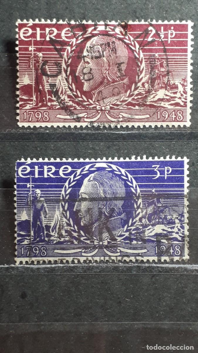 Sellos: IRLANDA. A&Ntilde;O 1948. &deg;. YVERT 106/7