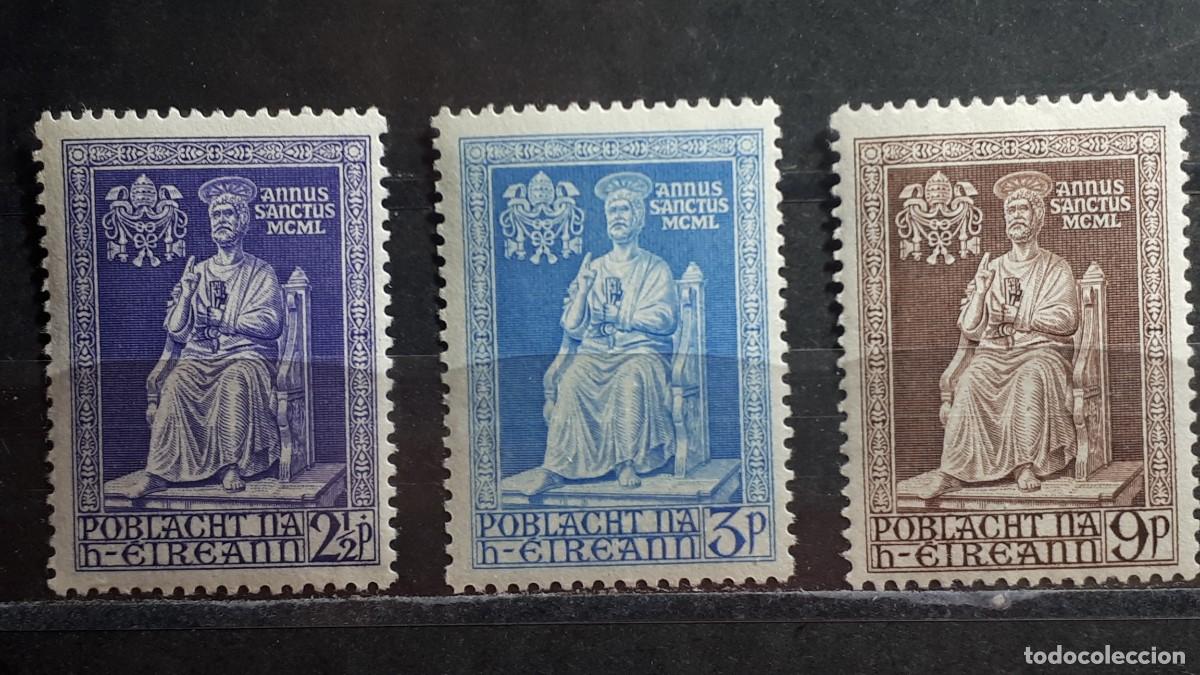 Sellos: IRLANDA. A&Ntilde;O 1950. *. YVERT 113/5