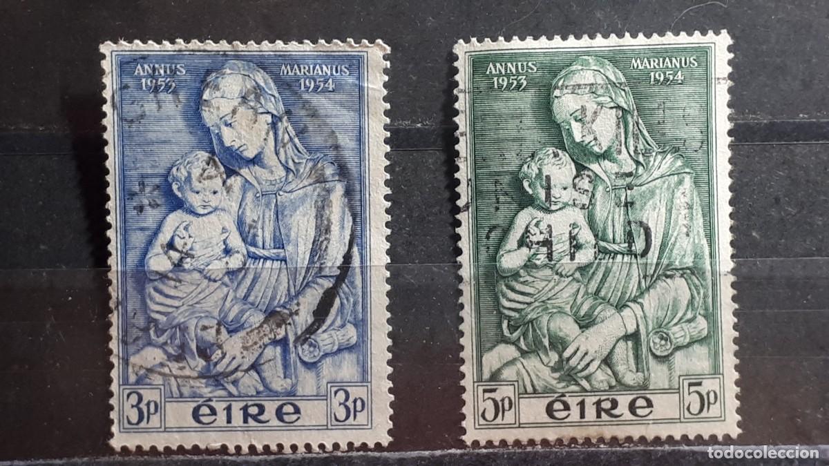 Sellos: IRLANDA. A&Ntilde;O 1954. &deg;. YVERT 122/3