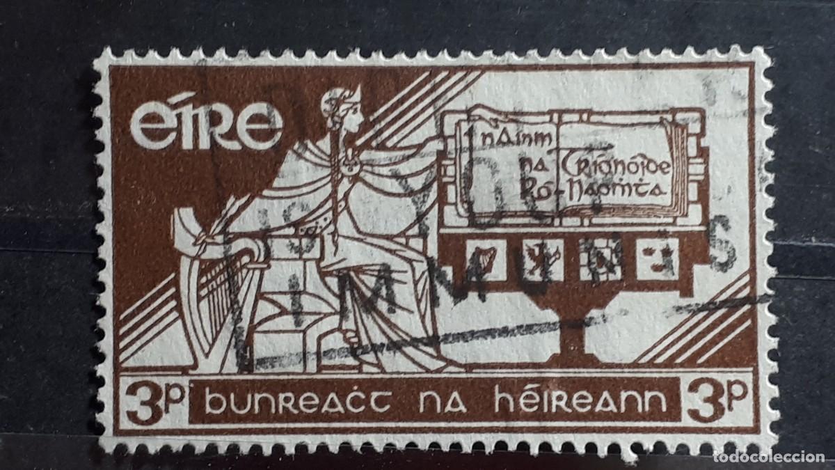 Sellos: IRLANDA. A&Ntilde;O 1958. &deg;. YVERT 140. Bien CENTRADO