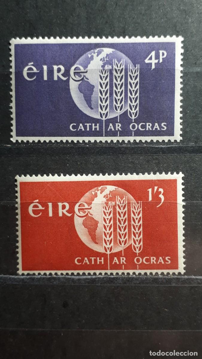Sellos: IRLANDA. A&Ntilde;O 1963. *. YVERT 157/8