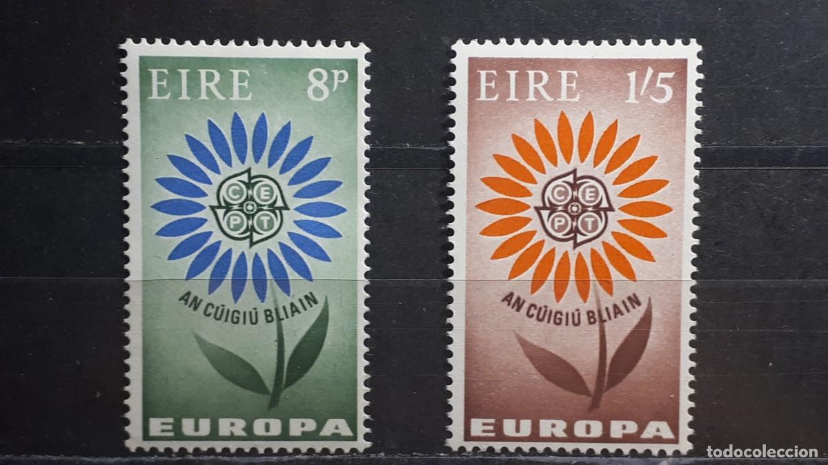 Sellos: IRLANDA. EUROPA. A&Ntilde;O 1964. *. YVERT 167/8