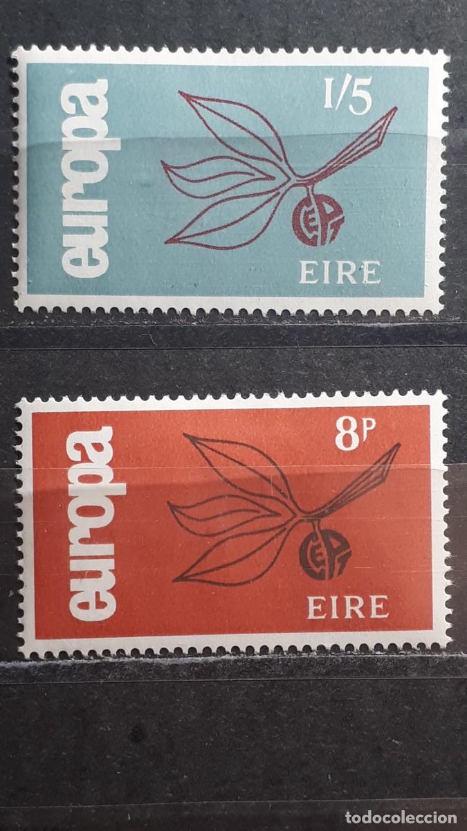 Sellos: IRLANDA. EUROPA. A&Ntilde;O 1965. *. YVERT 175/6