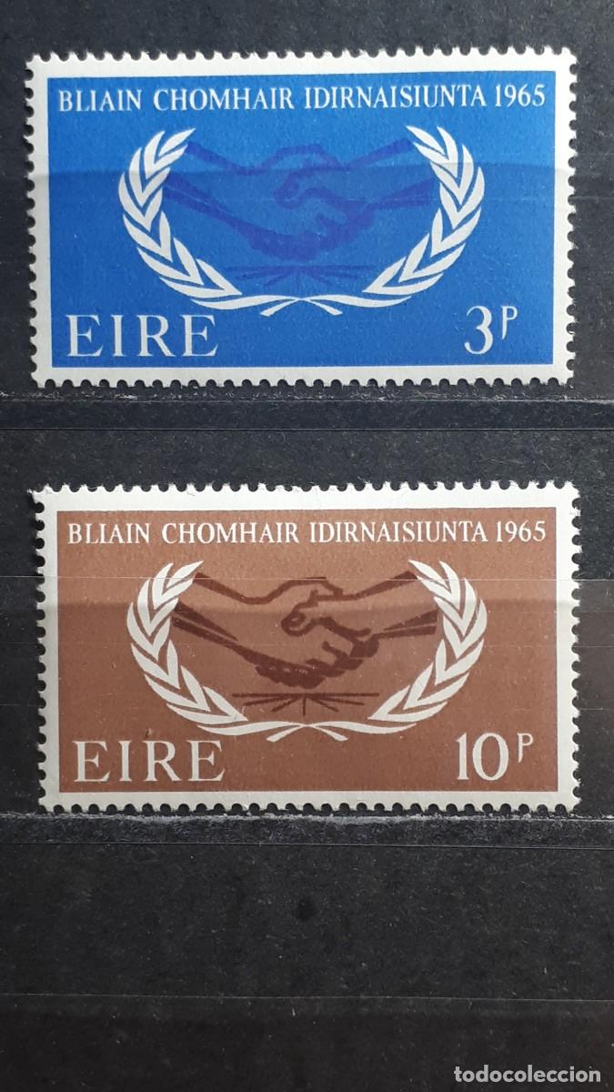 Sellos: IRLANDA. A&Ntilde;O 1965. *. YVERT 173/4
