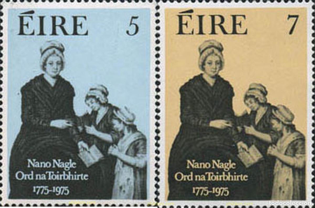 Sellos: 164742 MNH IRLANDA 1975 200 ANIVERSARIO DE LA ORDEN RELIGIOSA DE LA PRESENTACION