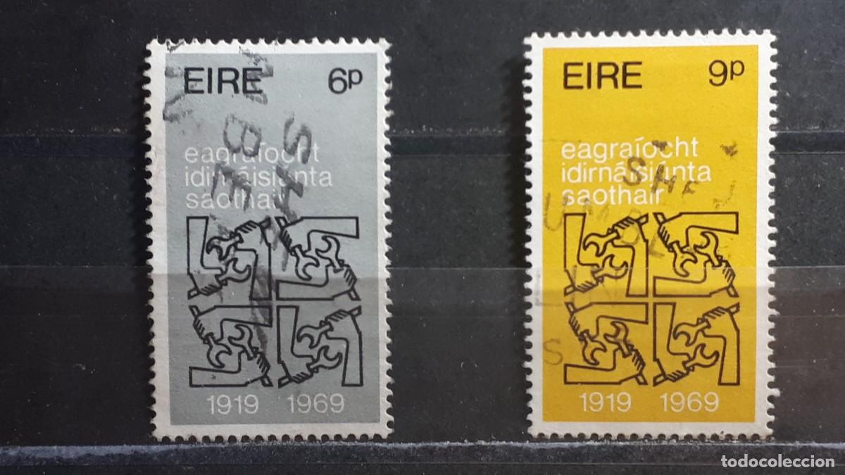 Sellos: IRLANDA. A&Ntilde;O 1969. &deg;. YVERT 234/5