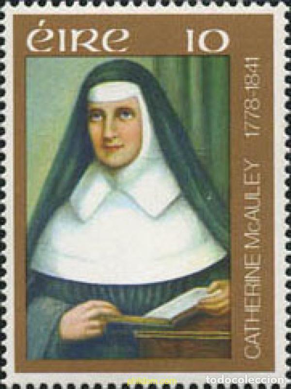 Sellos: 164769 MNH IRLANDA 1978 200 ANIVERSARIO DEL NACIMIENTO DE CATHERINE MCAULEY