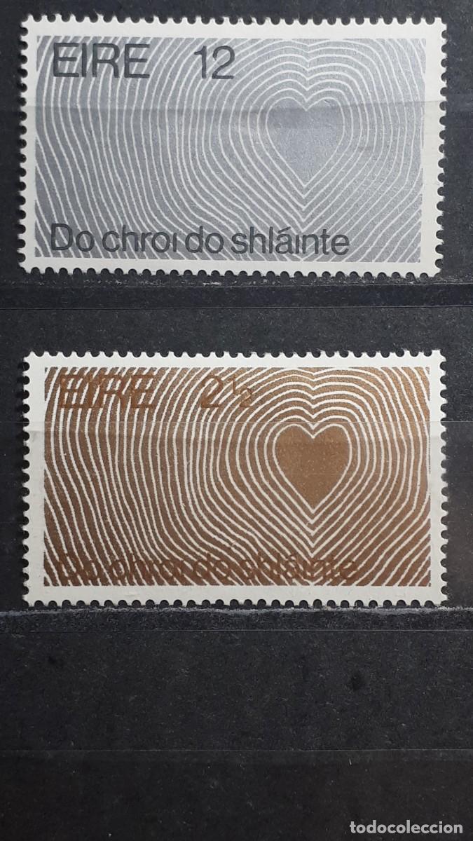Sellos: IRLANDA. A&Ntilde;O 1972. *. YVERT 276/7