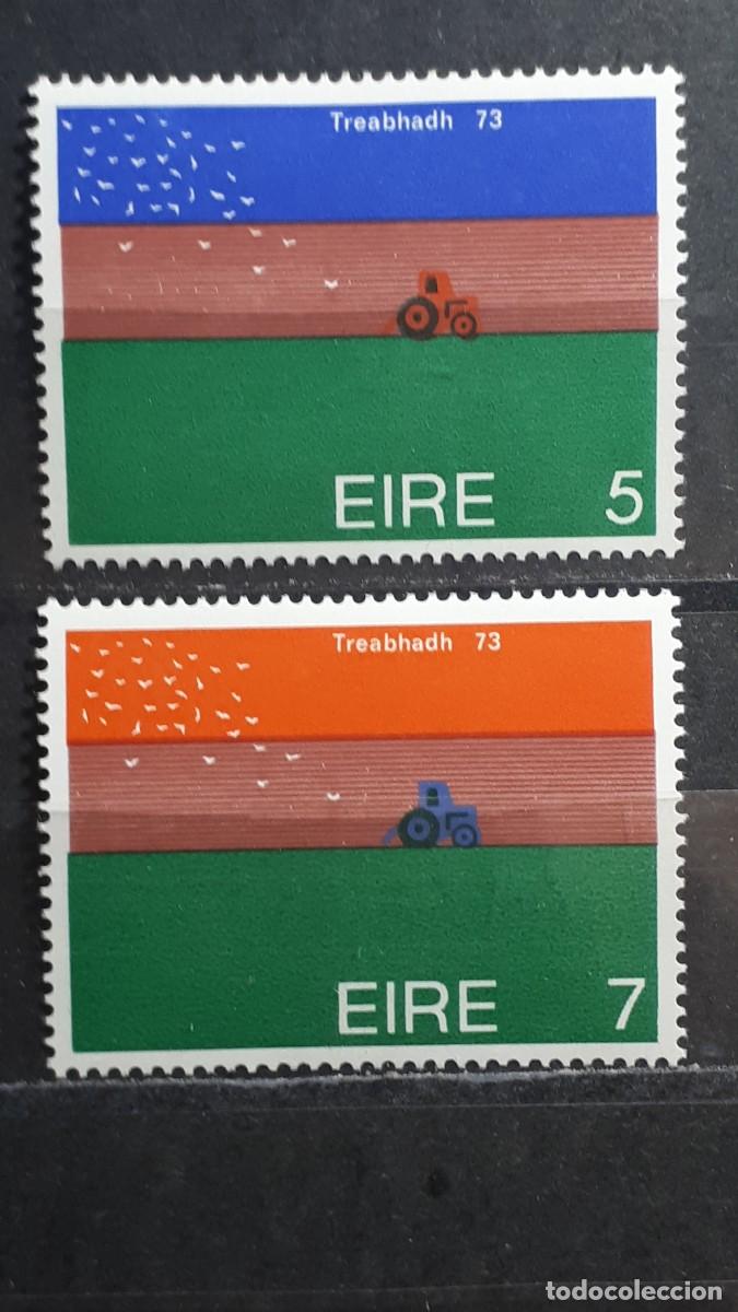 Sellos: IRLANDA. A&Ntilde;O 1973. *. YVERT 296/7