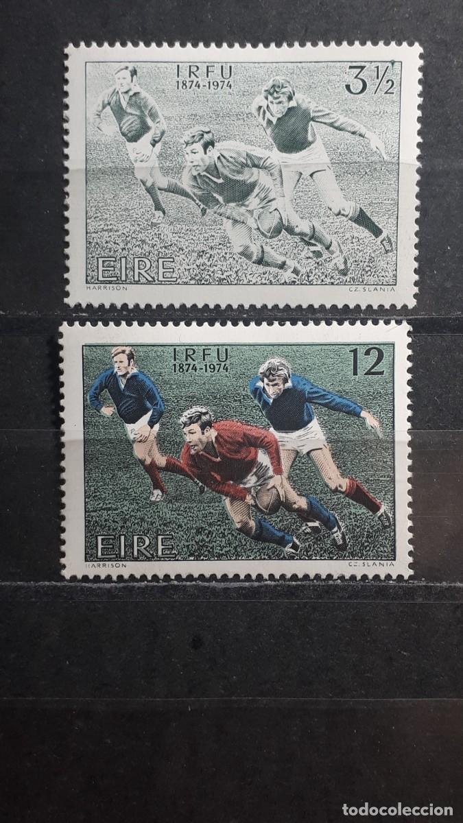 Sellos: IRLANDA. A&Ntilde;O 1974. *. YVERT 309/10