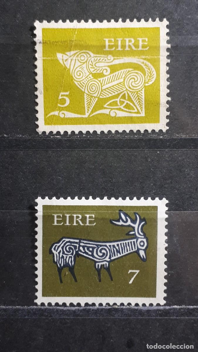 Sellos: IRLANDA. A&Ntilde;O 1974. &deg;/*. YVERT 300/01